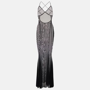 NWT - Norma Kamali Mesh Gown